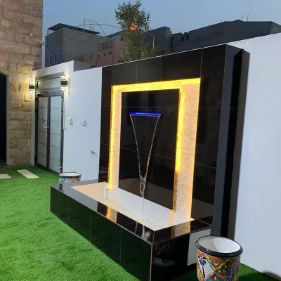 تصميم الشلالات
